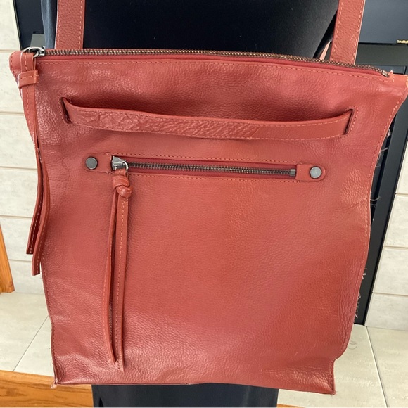 Kooba Leather Fairfield Convertible Backpack/Shoulder Handbag - Picture 2 of 13